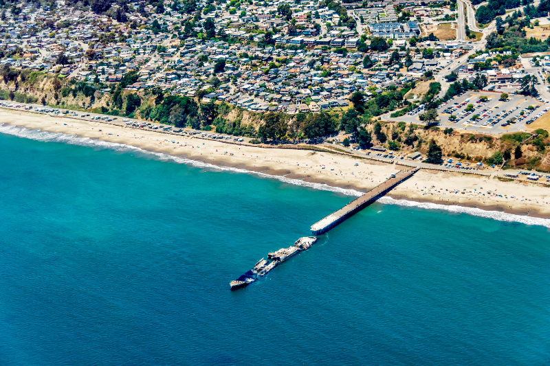 Sunken Ship in Aptos