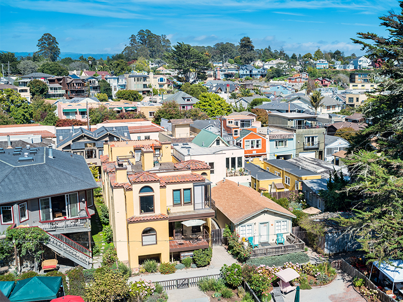 city houses